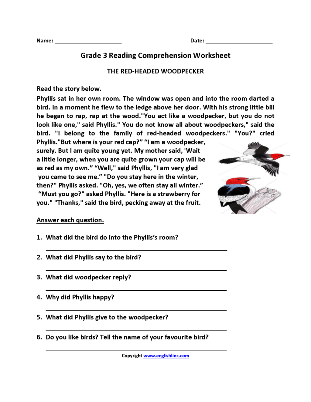 Math Worksheet ~ Matheet Year Comprehensioneets Free Pdf