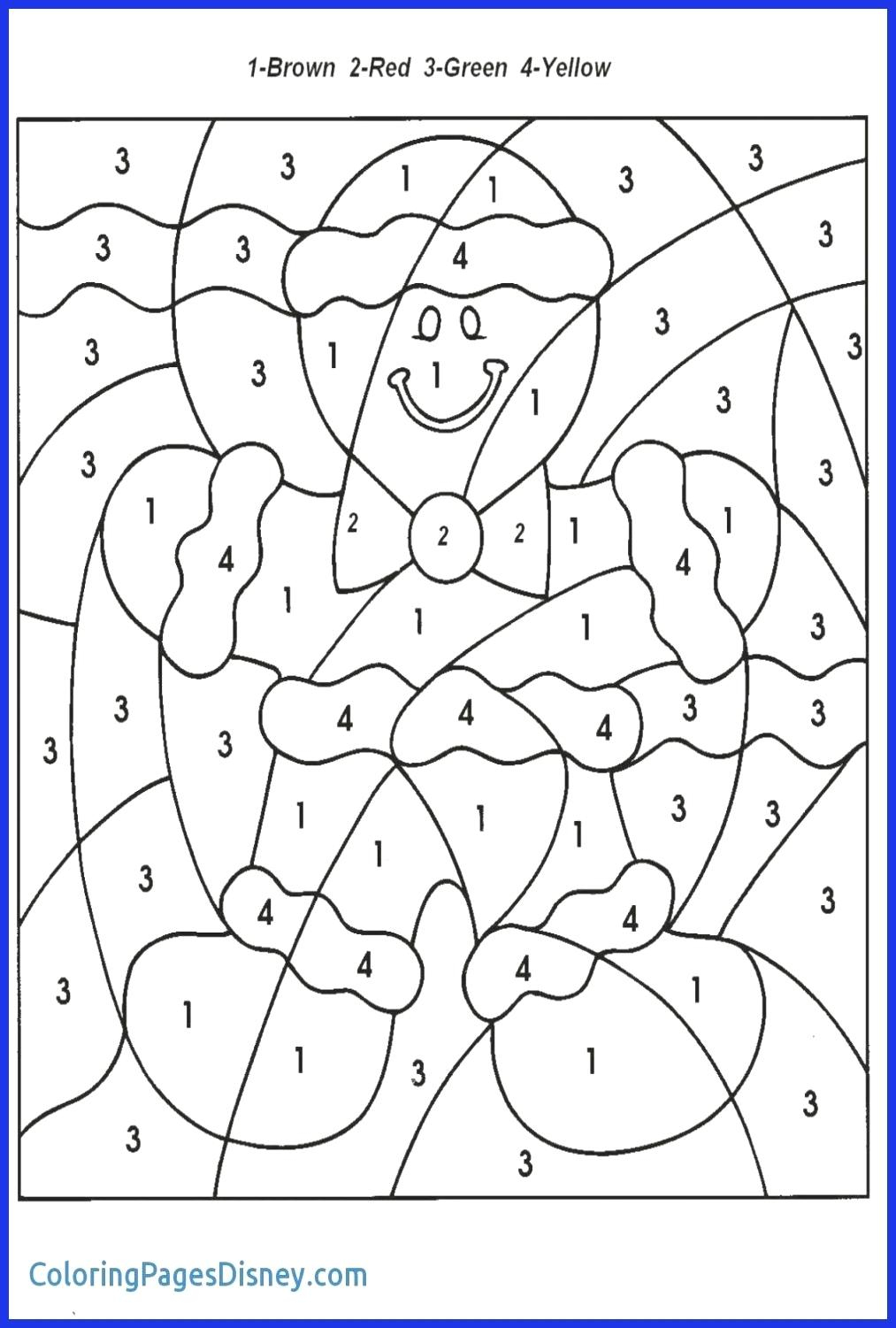 Math Worksheet : Multiplication Christmas Coloring