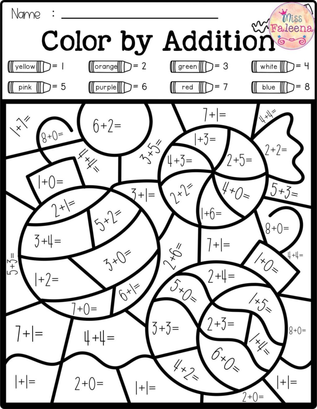 Math Worksheet ~ Multiplication Colornumber 3Rd Grade