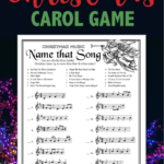 Name That Song - Fill In The Blank - Free Printable
