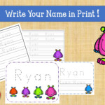 Name Tracing Handwriting Worksheet Personalized Name | Etsy