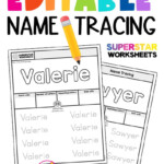 Name Tracing Worksheets - Superstar Worksheets