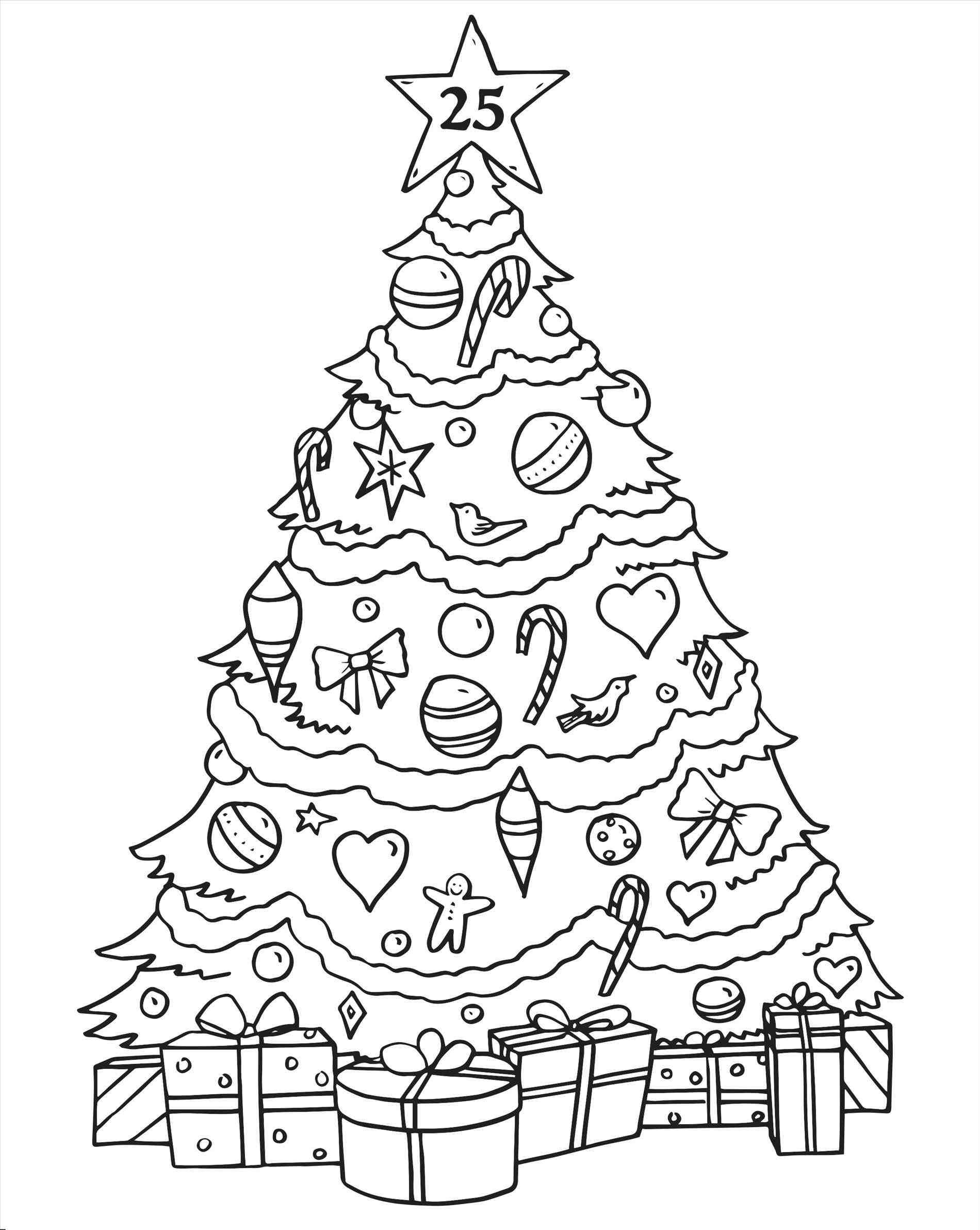 New Post Christmas Tree Coloring Pages Interesting Visit