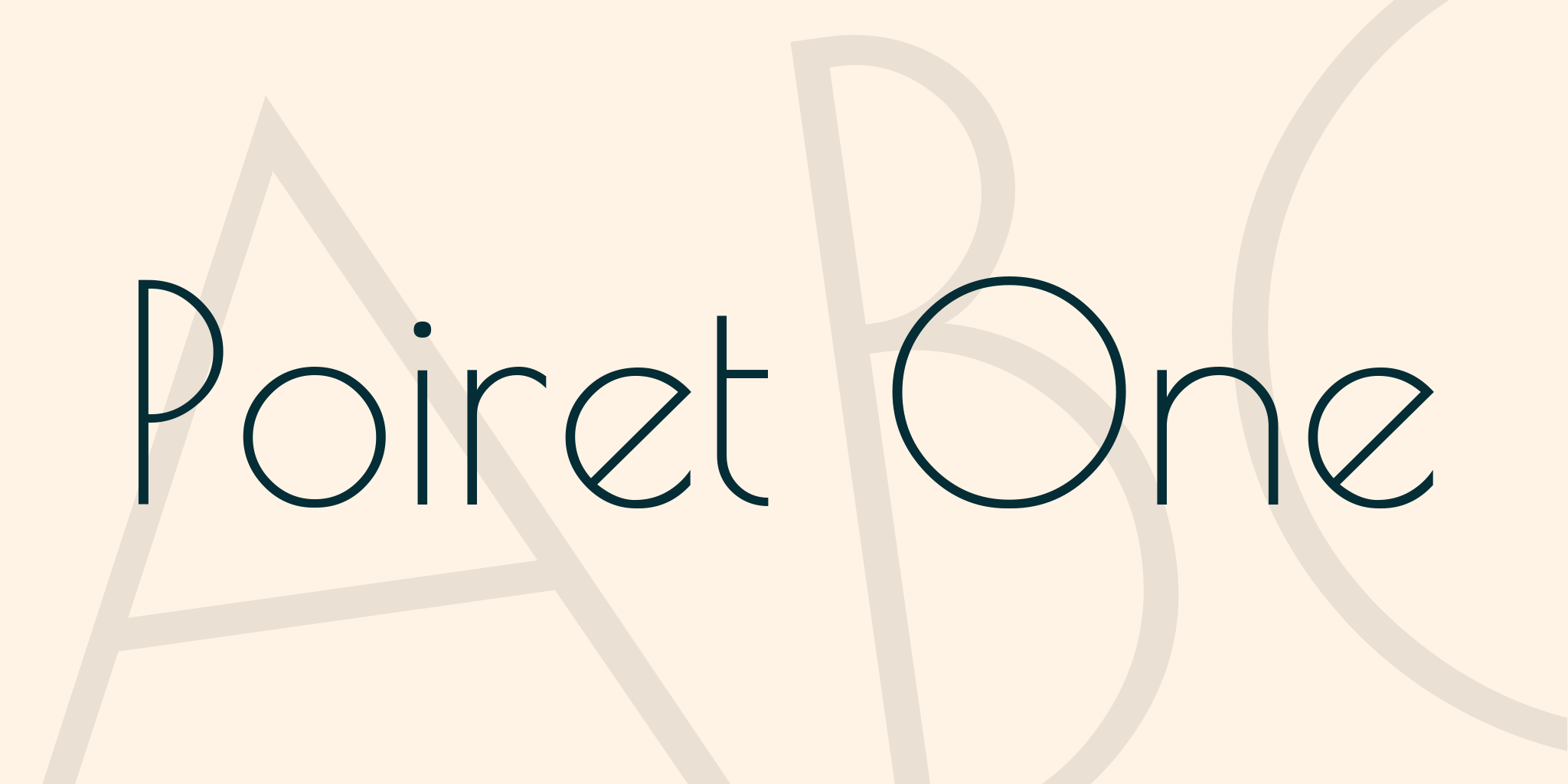 Poiret One Font · 1001 Fonts | 1001 Fonts, Fonts, Fonts Design