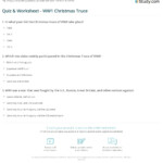 Quiz &amp; Worksheet - Ww1 Christmas Truce | Study