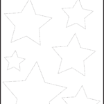 Shapes Star | Shape Tracing Worksheets, Shape Worksheets For