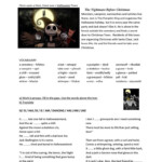 The Nightmare Before Christmas - English Esl Worksheets For