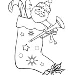Top 25 Free Printable Christmas Stocking Coloring Pages Online