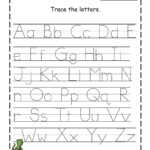 Tracing Letters Worksheets For Practice | Alphabet