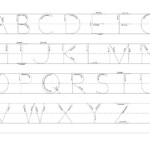 Tremendous Alphabet Tracing Worksheets Children