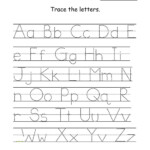 Uppercase And Lowercase Letters Tracing Worksheet | Alphabet