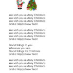 We Wish You A Merry Christmas Cloze - English Esl Worksheets