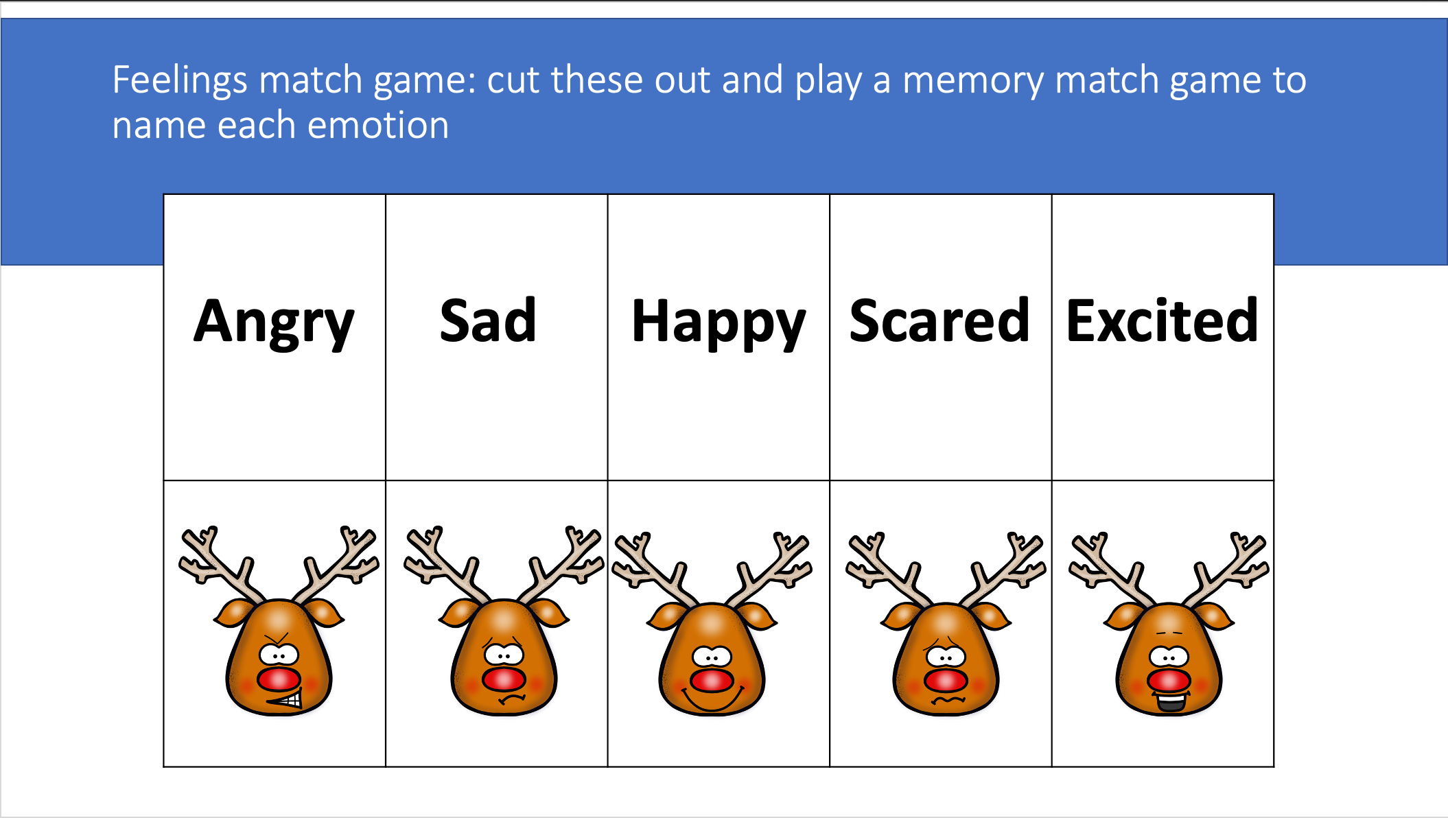 Wild Christmas Reindeer Language, Literacy And Aac Set