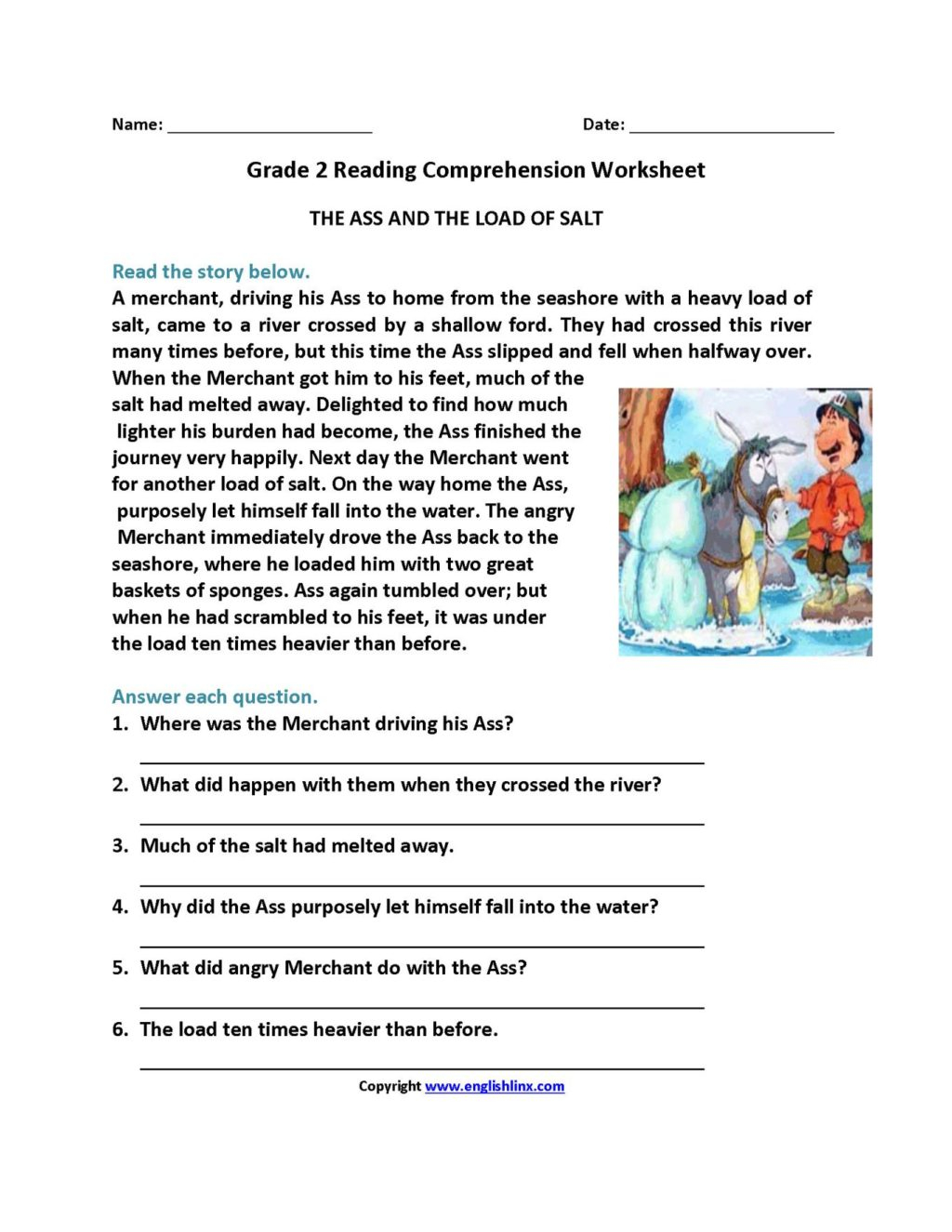 Worksheet ~ Extraordinary Year Comprehension Worksheets