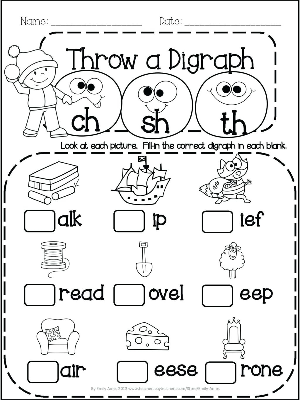 Worksheet ~ Frees For Children Kids Grammar Printable