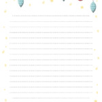 6 Best Christmas Writing Paper Template Printable