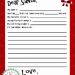8 Dear Santa Letter Template SampleTemplatess