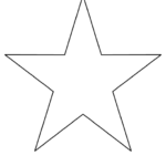8 Inch Star Template Printable Pdf Download