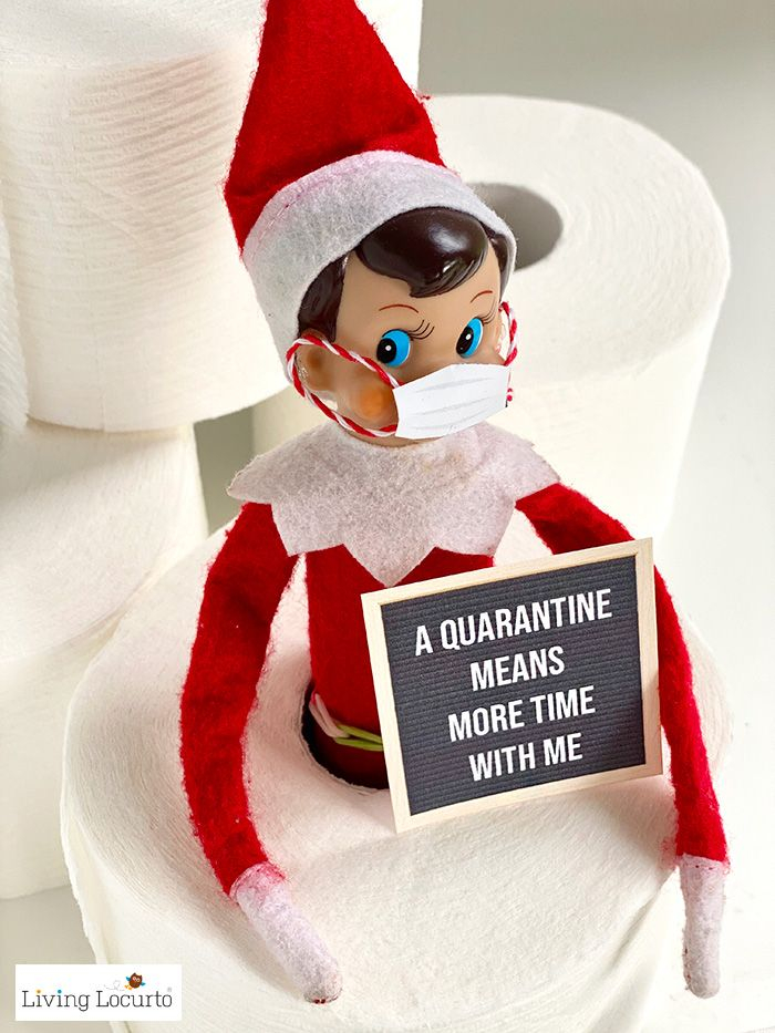 9 Hilarious Stuck At Home Elf Letter Board Printables 