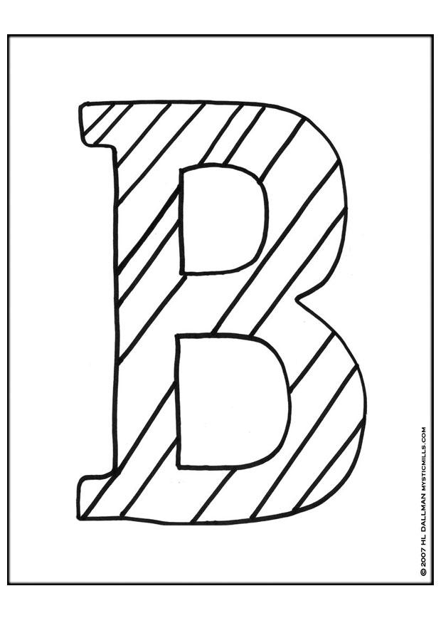 Coloring Page Letter B Free Printable Coloring Pages