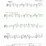Easy Christmas Guitar Sheet Music Songs Printable PDF