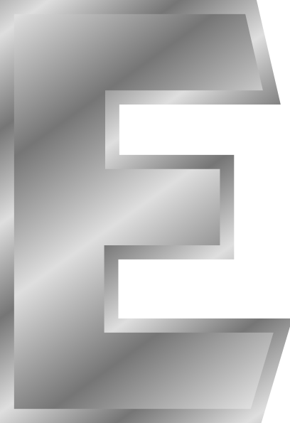 Effect Letters Alphabet Silver Clip Art At Clker 