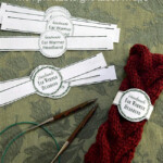 Free Printable Gift Labels For Easy Knitted Cable