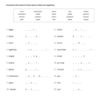 Free Word Scramble Word Jumble Anagram Worksheet Generator
