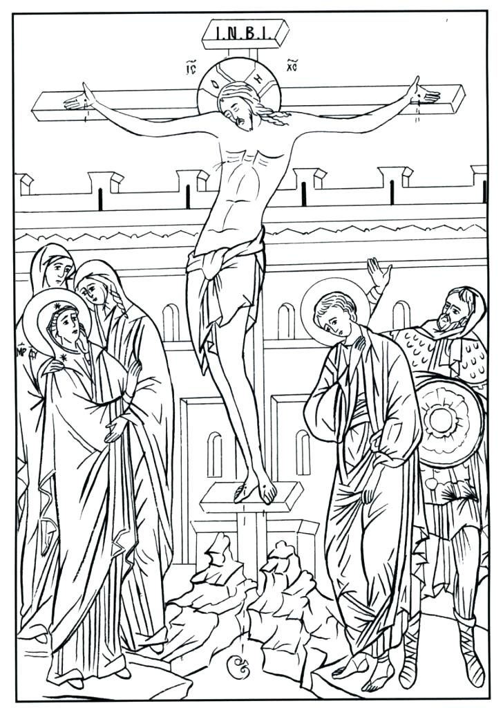 Holy Week Coloring Pages Free At GetColorings Free 
