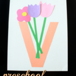 Preschool Alphabet Book Uppercase Letter V From ABCs To