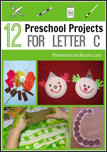 Preschool Art Projects Simple Crafts For Letter C The 