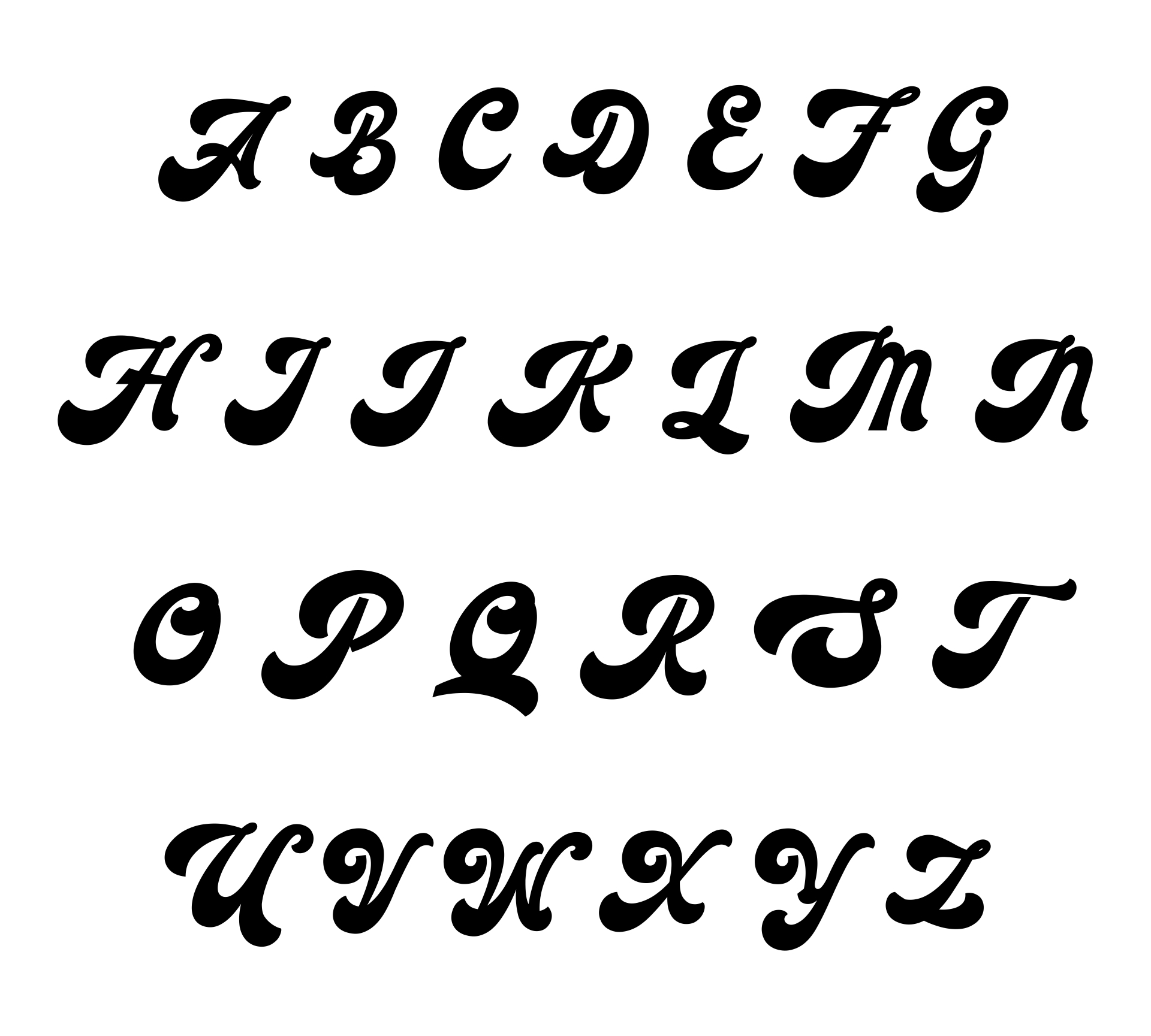 10 Best Free Printable Fancy Alphabet Letters Templates 