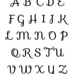 10 Best Free Printable Fancy Alphabet Letters Templates