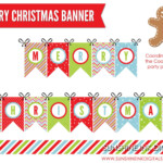 10 Festive Merry Christmas Banner Printables