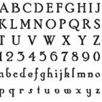 14 Free Printable Letter Stencils Downloadable Alphabet