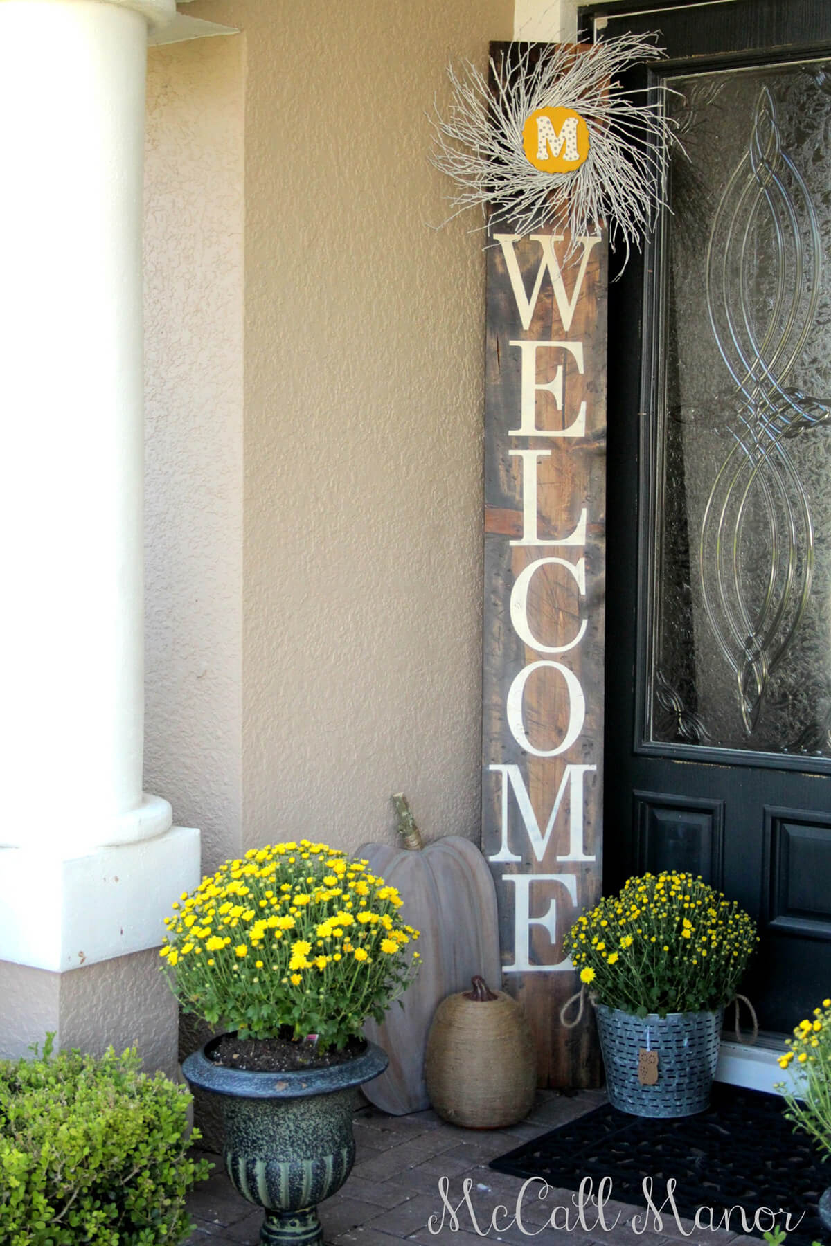15 Amazing DIY Welcome Signs For Your Front Porch Style 