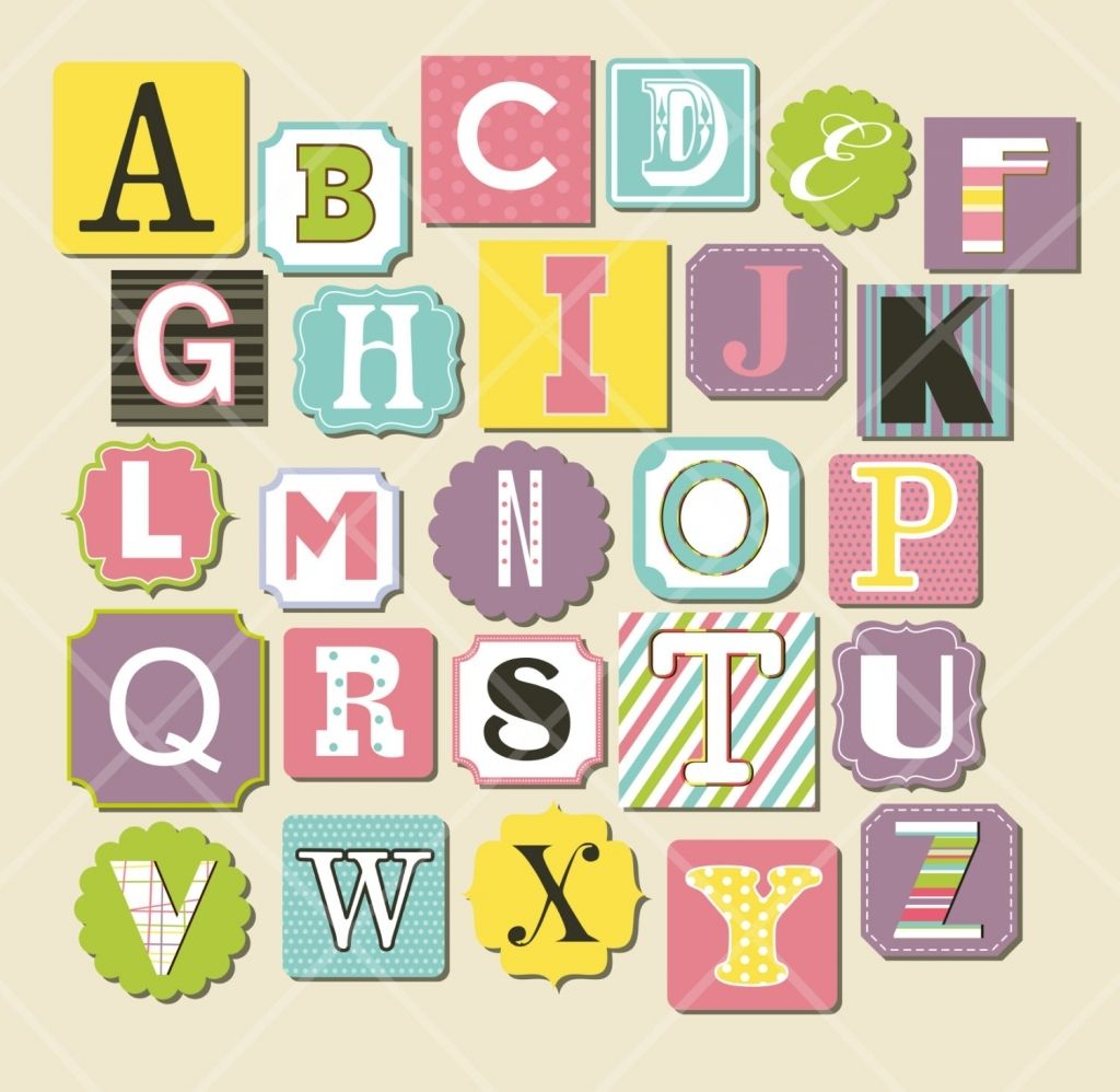 15 Beautifully Scrapbooking Letters Stickers Discover 