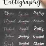 16 FREE Calligraphy Fonts For Your Next Creative Project