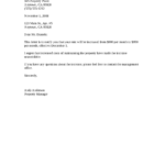 2020 Rent Increase Letter Fillable Printable PDF