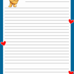 5 Best Free Printable Letter Writing Paper For Kids