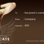 6 Tattoo Gift Certificate Templates Free Sample Templates
