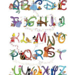 7 Best Alphabet Disney Font Printables Printablee