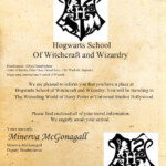 9 Harry Potter Hogwarts Letter Template Free Popular