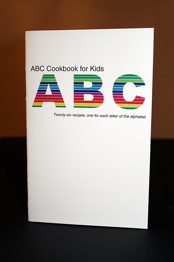 ABC Cookbook For Kids Printable