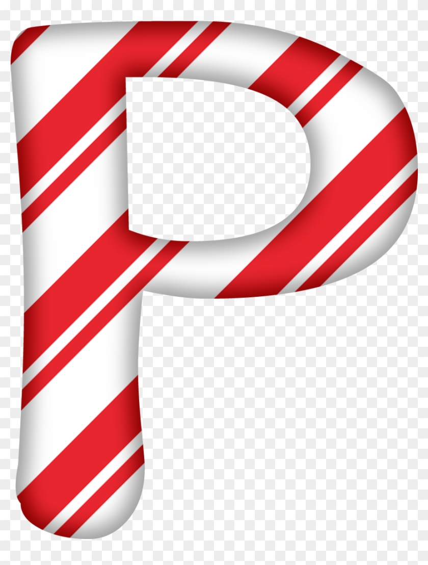 Alphabet Christmas Decoration Png Candy Cane Letters