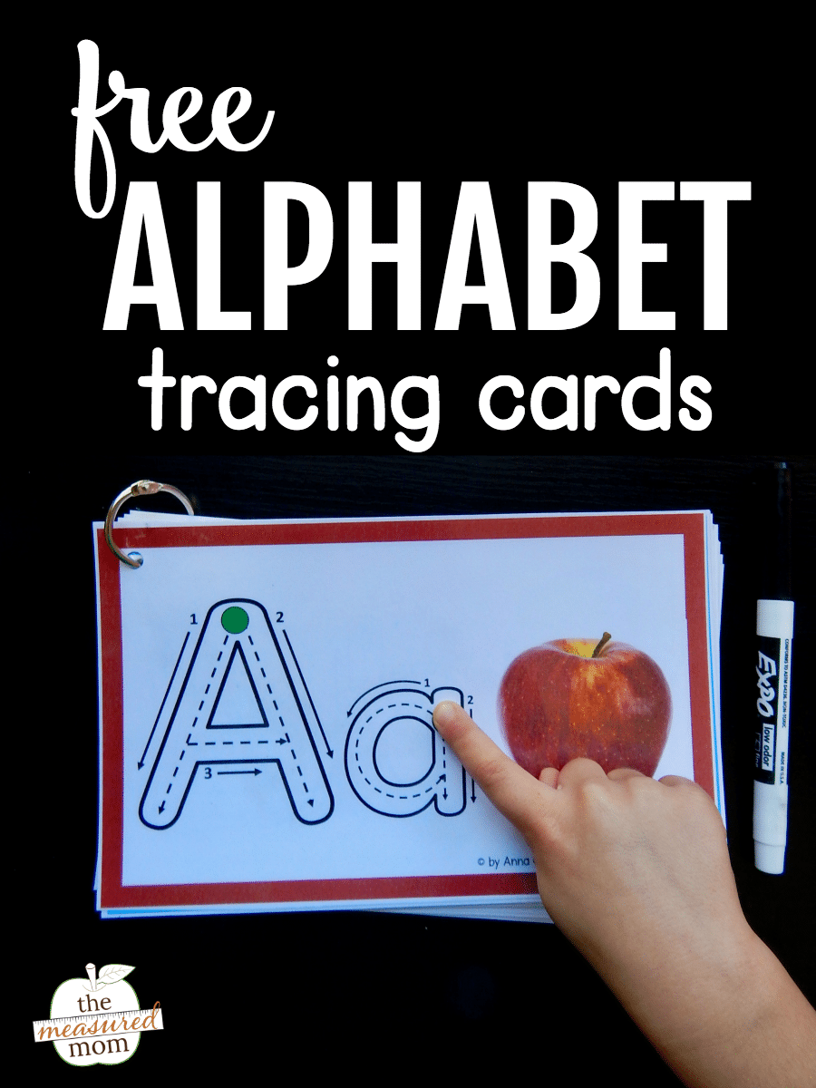 Alphabet Tracing Book The Measured Mom