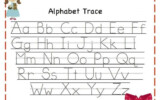 Alphabet Tracing Sheet For Preschoolers Set Your Plan