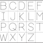 Alphabet Tracing Worksheets Free Printable Coloring Page