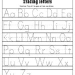 Alphabet Tracing Worksheets Perfect Alphabet Activities