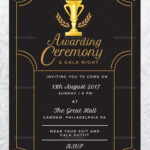 Annual Award Ceremony Invitation Template Invitation